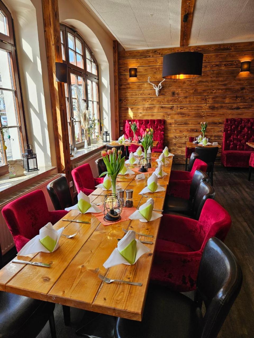 באד פרנקנהאוזן Hotel-Restaurant Thueringer Hof מראה חיצוני תמונה