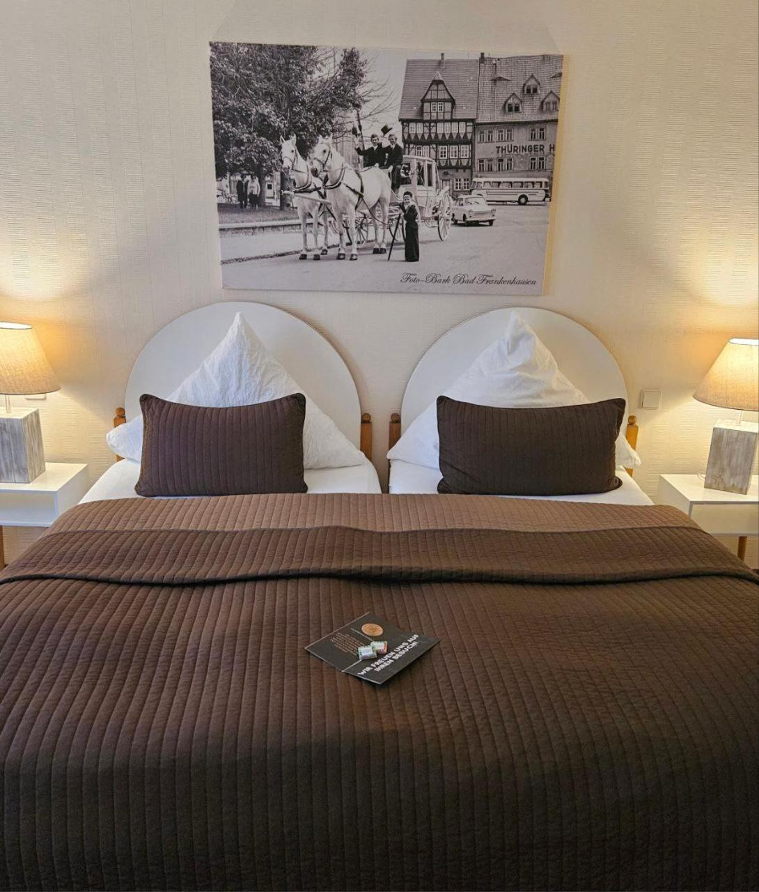 באד פרנקנהאוזן Hotel-Restaurant Thueringer Hof מראה חיצוני תמונה